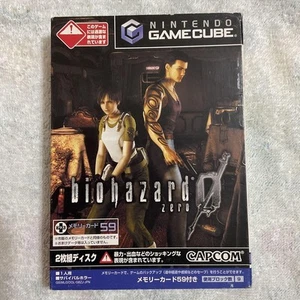 Biohazard 0 GameCube game case manual tested used - Imagen 1 de 4