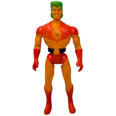 Boneco de ação vintage Captain Planet 1994 Tiger Toys armadura anti-radiação - Imagem 1 de 4