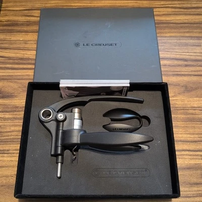 Genuine LE Creuset LM250 Lever Corkscrew Wine Bottle Opener  - Image 1 of 4