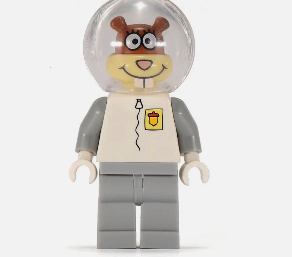 Lego Sandy Cheeks 3831 Light Bluish Gray Legs SpongeBob SquarePants Minifigure - Image 1 of 1
