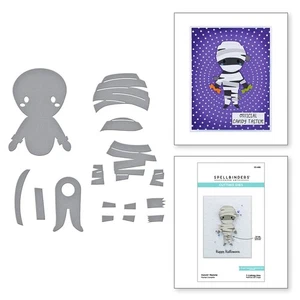 Dancin' Mummy Etched Dies, Metal - Picture 1 of 4