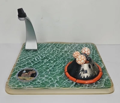 Vtg Corgi Sea King Helicopter USN Apollo 11 Recovery Capsule Stand Base Display - Image 1 of 4