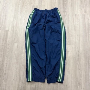 Vintage Athletic Works Trainingshose Herren mittelblau grün gestreift y2k 2000er  - Bild 1 von 10