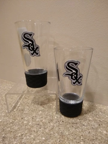 MLB Baseball Chicago White Sox Great American Cheer Shot Glass Set of 2 Glasses Cover