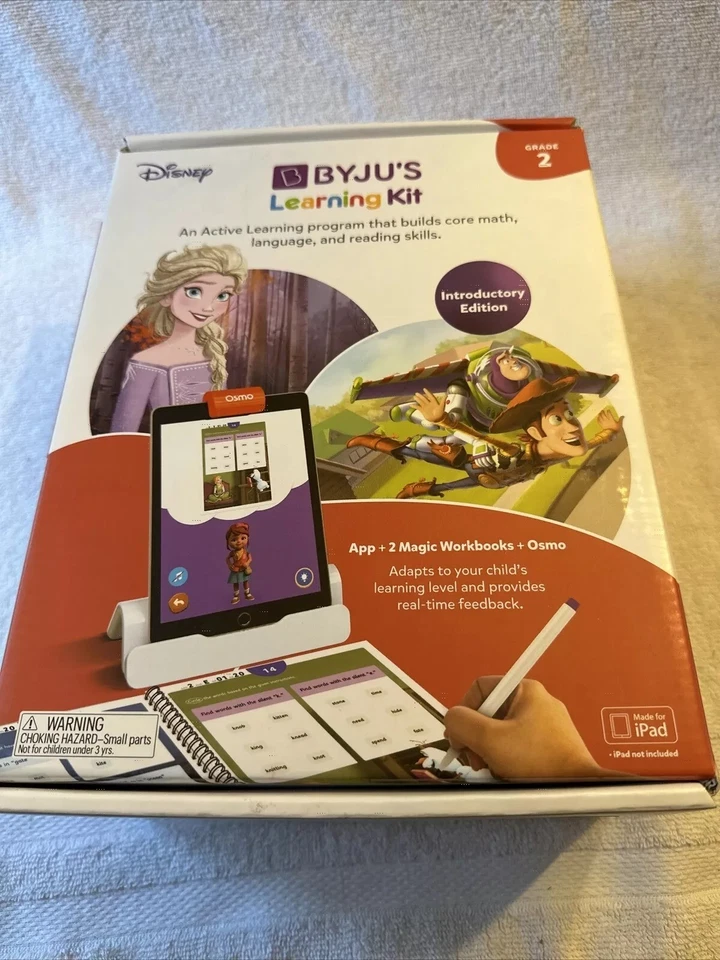 BYJUS 901-00075 Learning Kit Disney Grade 2 Introductory Edition
