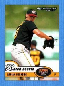 2003 Donruss #48 Adrian Burnside RR Pirates