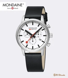 Mondaine Neo Crono Bianco Zaffiro 41mm Swiss Made MSD.41411.LBV - 479eu - Imagen 1 de 10