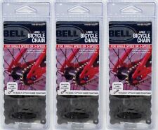 1/2" X 1/8" Chain by Bell Fits Most 1 and 3 Speed Bikes 96 Links Bicycle
