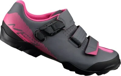 SHIMANO SH-ME301W WOMEN’S MOUNTAIN BIKE SHOE, BLACK/MAGENTA, EU: 36, US: 5.1 - Image 1 of 4