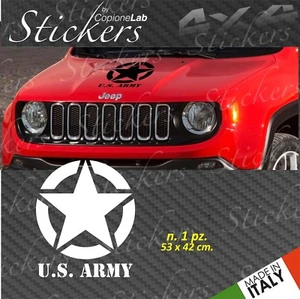 1 Adesivo Sticker Renegade Stella US ARMY cofano anteriore - Imagen 1 de 1