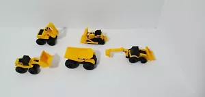 Cat Caterpillar Construction Mini Machine Dump Track Steamroller 5-Pack - Picture 1 of 3