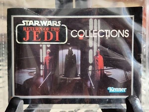 1983 KENNER Star Wars RoTJ COLLECTIONS Manual / Pam. Banged up VADER Specimen 8( - Picture 1 of 3