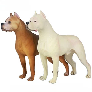 1/6 Scale Realistic Dogo Dog Statue Resin Animal Model Toys Figure Decor Gifts - Picture 1 of 11