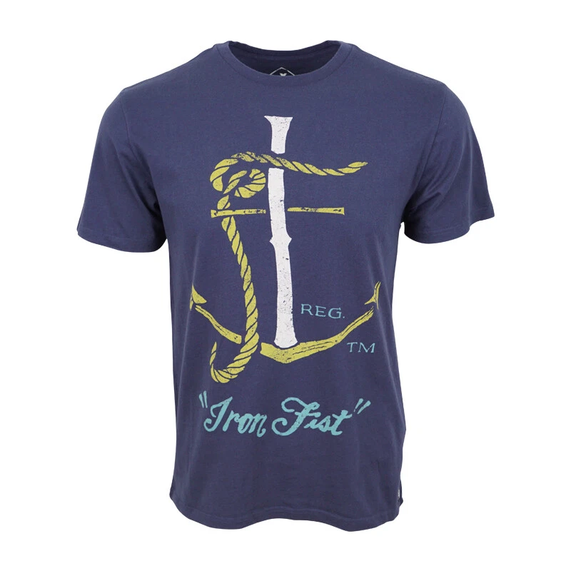 IRON FIST MENS ANCHORS AWAY T SHIRT  - Image 1 of 1