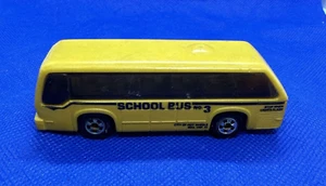 Vintage 1981 Hot Wheels Yellow School Bus No. 3 Blackwall Malaysia - Picture 1 of 18