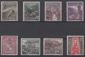 SPANISH ANDORRA 1963 COMPLETE YEAR SET WITH ALL THE STAMPS MINT MNH - Picture 1 of 1