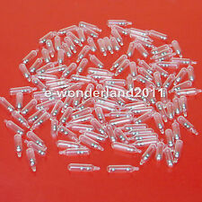 Glass Worm / Jig / Fly Rattles 3x16MM 4x16MM 5×25MM- 50/100 Rattles