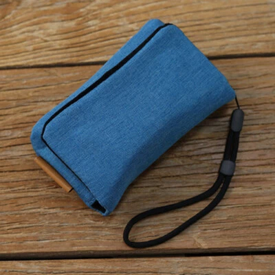 PU Leather Camera Bag Pouch Insert For RX100 M2/3/4/5/6/7 G7X2 G7X3 Rioch GR3 LX - Image 1 of 4