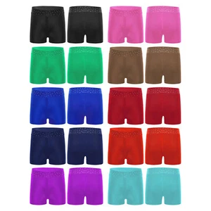 Kids Girls Shorts Sparkly Activewear Ballet Bottoms Dance Dancewear Rhinestones - Picture 1 of 83