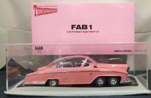 Thunderbird FAB1 Lady Penelope Super Saloon Car Echelle Taille 1/18 AMIE De