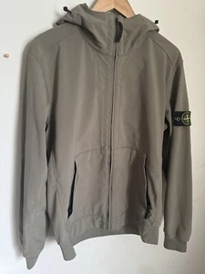 Stone Island Light Soft Shell-R Jacket XL Olive color - Picture 1 of 14