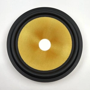 Replacement 8" Fiber Speaker Cone W/ Rubber Surround For Speaker Recon Part - Picture 1 of 4