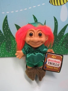 PETER PAN - Muñeca Troll Russ Storybook 5" - NUEVA EN BOLSA ORIGINAL - Imagen 1 de 5