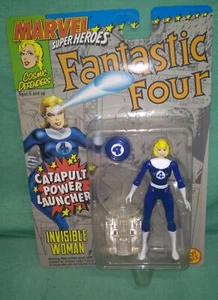 Fantastic Four Actionfigur - INVISIBLE WOMAN - ToyBiz 1994 Neu auf Karte - Bild 1 von 2