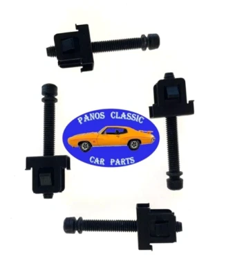 Ajustador de farol Ford Bronco e F-Series 12-28 x 1,75 para furo 0,50 SQR 4 peças 253 - Imagem 1 de 4
