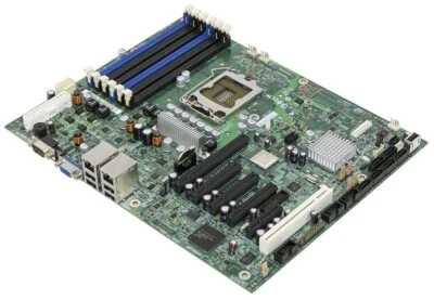 Mainboard Intel S3420GP E51974-406 Socket 1156 6xDDR3 Intel 3420 RS232 2xRJ45 - Image 1 of 3