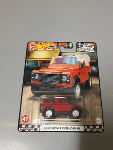 K-16 Hot Wheels: Boulevard Land Rover Defender 90 rosso confezione originale - Foto 1 di 2