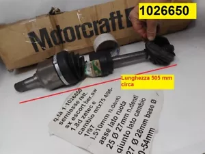 Front left axle Ford Escort engine Zetec E from 4/1995-9/2001 - Picture 1 of 9