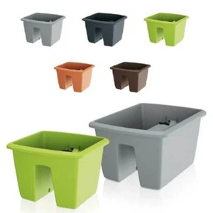 Blumenkasten Balkonkasten Geländerkasten Blumentopf Balkontopf Pflanzkasten 5F. - Bild 1 von 2