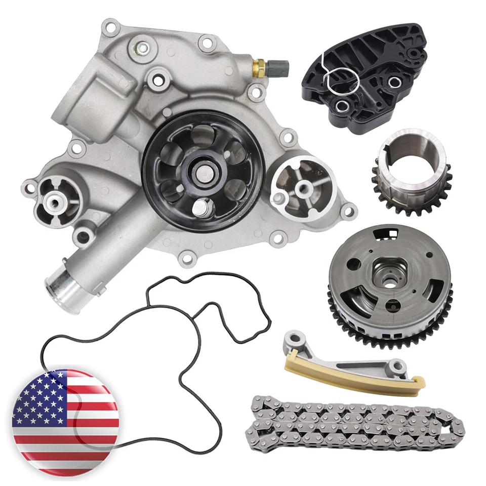 Kit de cadena de distribución VVT bomba de agua para Dodge Charger Durango Daytona GT 392 5.7 6.4 Foto 1 de 4