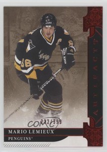 2019-20 Upper Deck Artifacts Legends Ruby /399 Mario Lemieux #156 HOF