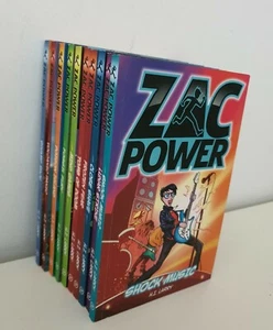 ZAC POWER Books 10 books in total H.I Larry collection - Picture 1 of 10