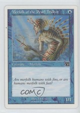 1999 Magic: The Gathering - Core Set: 6th Edition Merfolk of Pearl Trident fm0