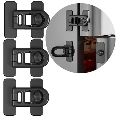 3x Kindersicherung Schubladensicherung Schrankschloss Schranksicherung Baby NEU - Bild 1 von 4