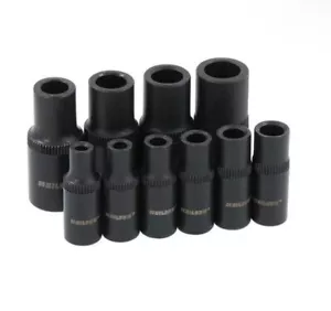 Magnetic Tap Socket Set 10-Piece Tap Holders 1/4" & 3/8" M1.5-M14 CT5615 - Picture 1 of 3