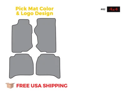 FITS 1998-2002 Isuzu Rodeo Floor Mat 4pc Cutpile - Image 1 of 4
