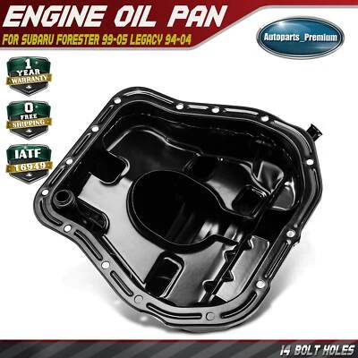 Cacerola de aceite del motor para Subaru Forester 2,5 L 1999 2000 2001 2002 2003 2004 2005 Foto 1 de 4