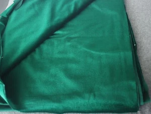 Fabric Quilting/SEWING FABRIC 1 7/8yd Green Polyester Fabric - Picture 1 of 2