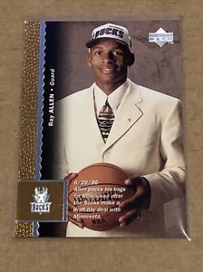 1996-97 Upper Deck Ray Allen Rookie Card RC #69 Milwaukee Bucks - Bild 1 von 2