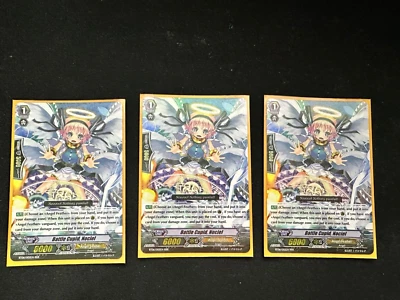 3x Battle Cupid, Nociel Cardfight Vanguard RRR BT06/002EN - Image 1 of 4