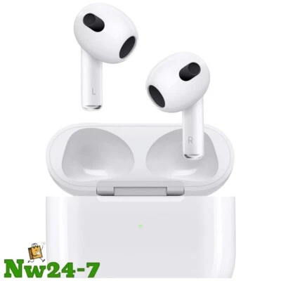 Apple AirPods 3. Generation Drahtloser Kopfhörer - Weiß mit OVP / Gewerblicher - Bild 1 von 4