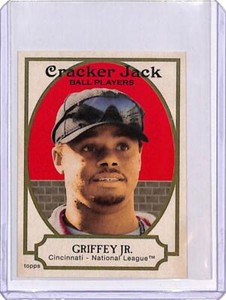 2005 Topps Cracker Jack Mini Stickers #5 Ken Griffey Jr. Cincinnati Reds ID27071
