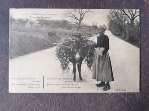 CPA 24 La Dordogne Pittoresque - Type du Périgord - Imagen 1 de 2