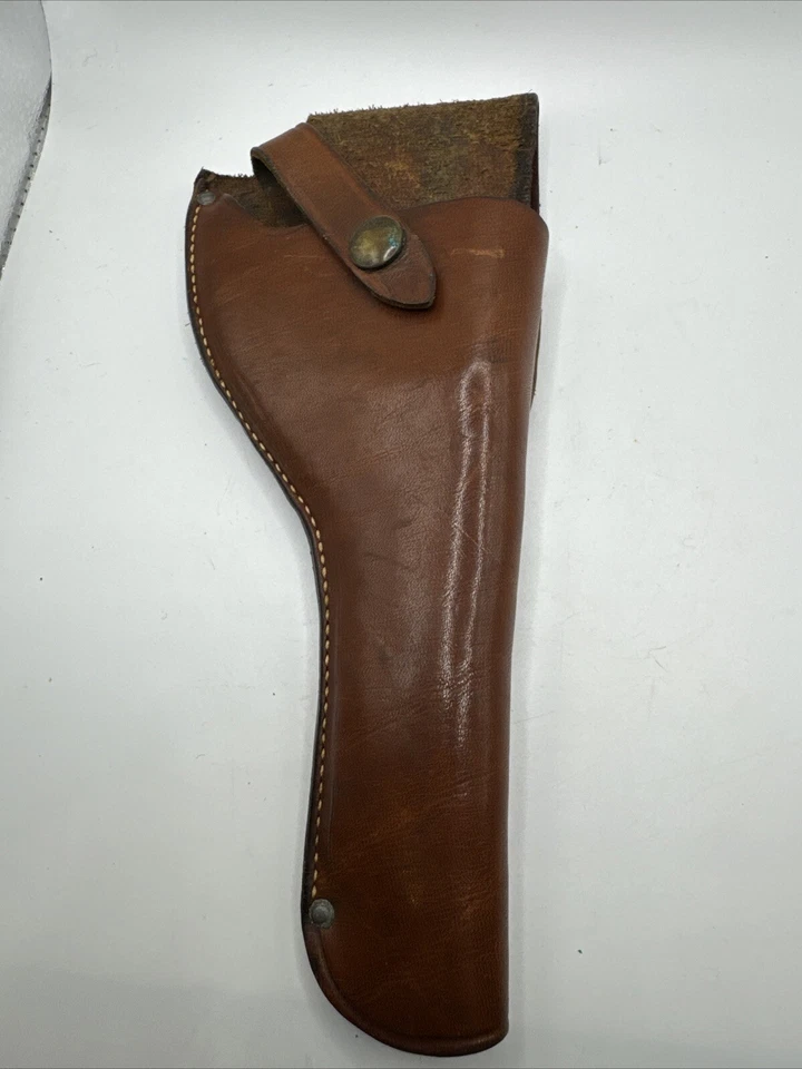 Vintage Red Head Leather Belt Holster 204 1/2 DB 5 ~ RH - Image 1 of 4