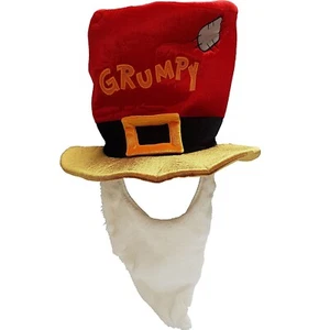 Sombrero de copa gruñón Disneyland París felpa suave con barba desmontable parques de Disney - Imagen 1 de 18