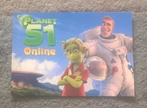 Planet 51 online promotional postcard including £5 credit - Picture 1 of 2